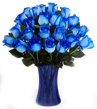 Florero en Rosas Azules (30)